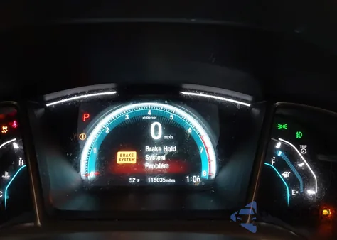2017 Honda Civic Ex-L from USA, damaged, VIN 19XFC1F71HE010874